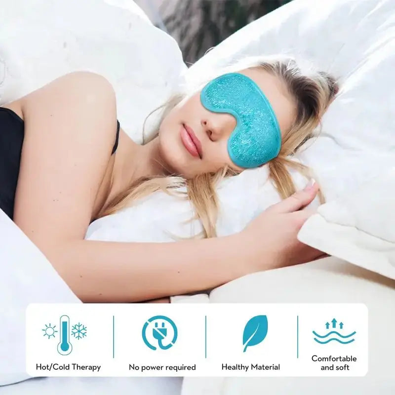 New Gel Eye Mask Hot And Cold Compress Ice Compress Hot Compress Cold Compress Cooling Beauty Eye Mask Plush Ice Bag Sleeping Co