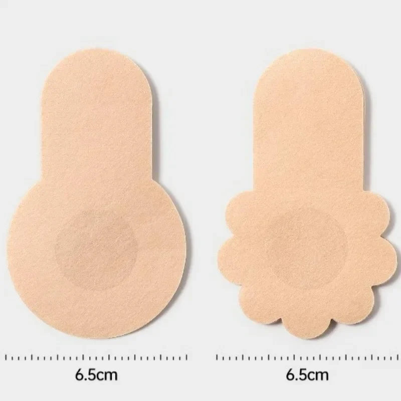 Convenient Lifting Chest Patch Adhesive Bra Pad Unstimulating Breast Sticker Anti Convex Point Nipple Cover Women Chest Paste