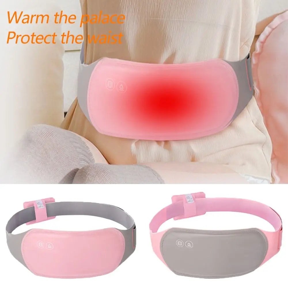 Comfortable Relief Cramps Period Pain USB Electric Heating Waistband Warm Palace Belt Menstrual Heat Pad Belt