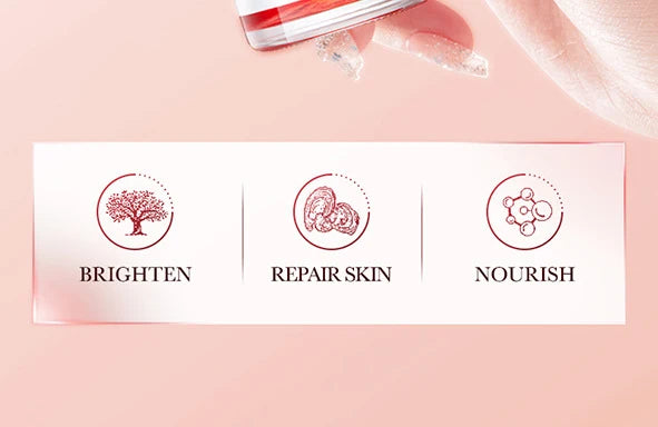 SADOER Ganoderma lucidum Dragon Blood Facial Serum Face Lotion Moisturizing Face Emulsion Oil Refreshing Control Facial Essence