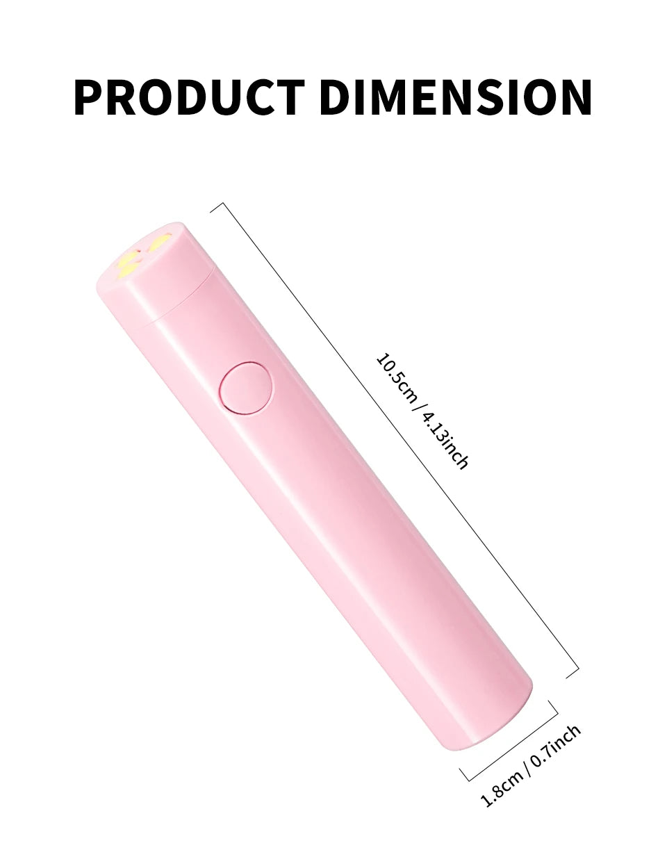 Portable Nail UV LED Lamp And LED Light Support Base Rechargeable for Nails Gel Polish Drying UV Lamp for Nails Art Desk Stand