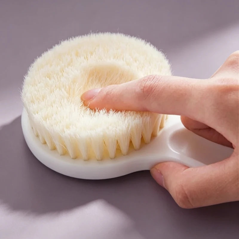 1/2Pcs Japanese Bath Brush Long Handle Soft Hair Bath Brush Back Rubbing Body Scrubbing Gods Rub