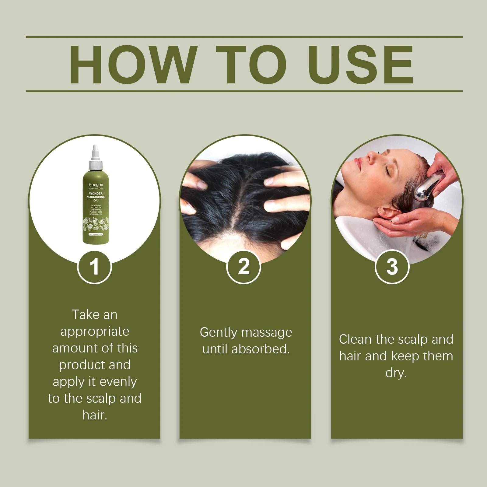 Batana Essential Hair Care Serum Deep Nourish Hair Roots Scalp Massage Serum Anti Frizzy&Dry Smoothing Soften Shiny Hair Care