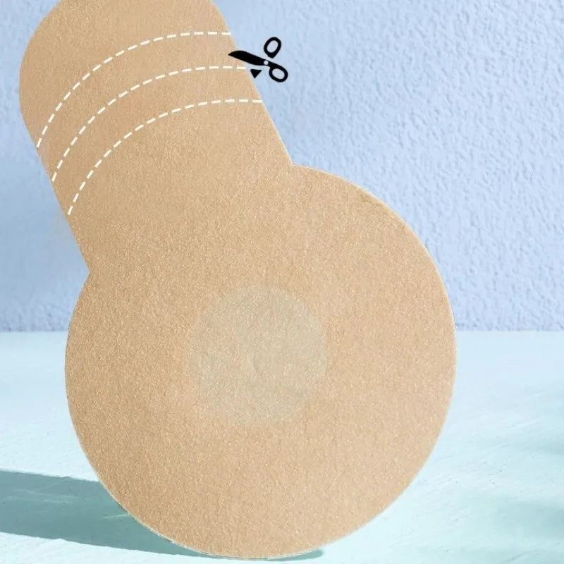 Convenient Lifting Chest Patch Adhesive Bra Pad Unstimulating Breast Sticker Anti Convex Point Nipple Cover Women Chest Paste