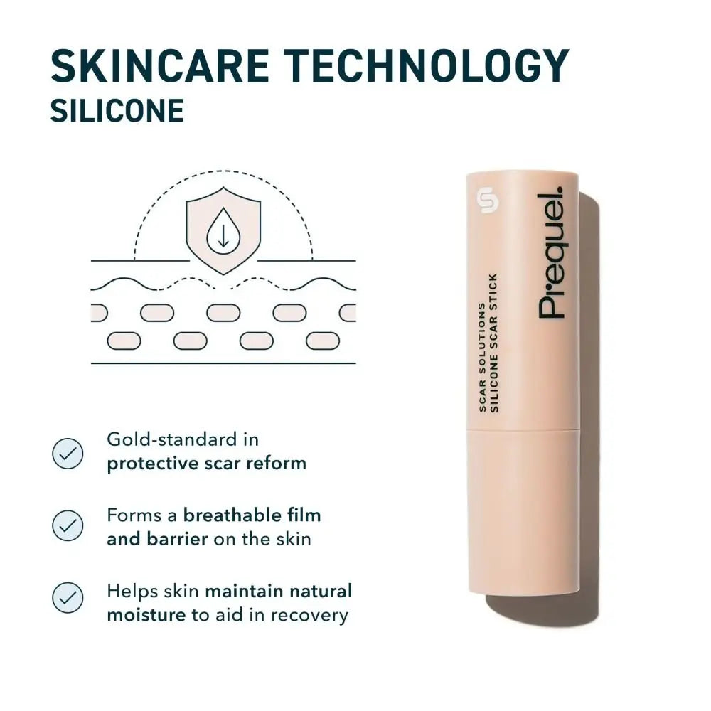 60% Silicone Silicone Scar Stick Thick Solid Velvety Film Scar Treatment Stick Soothing Formula Centella Asiatica Extracts