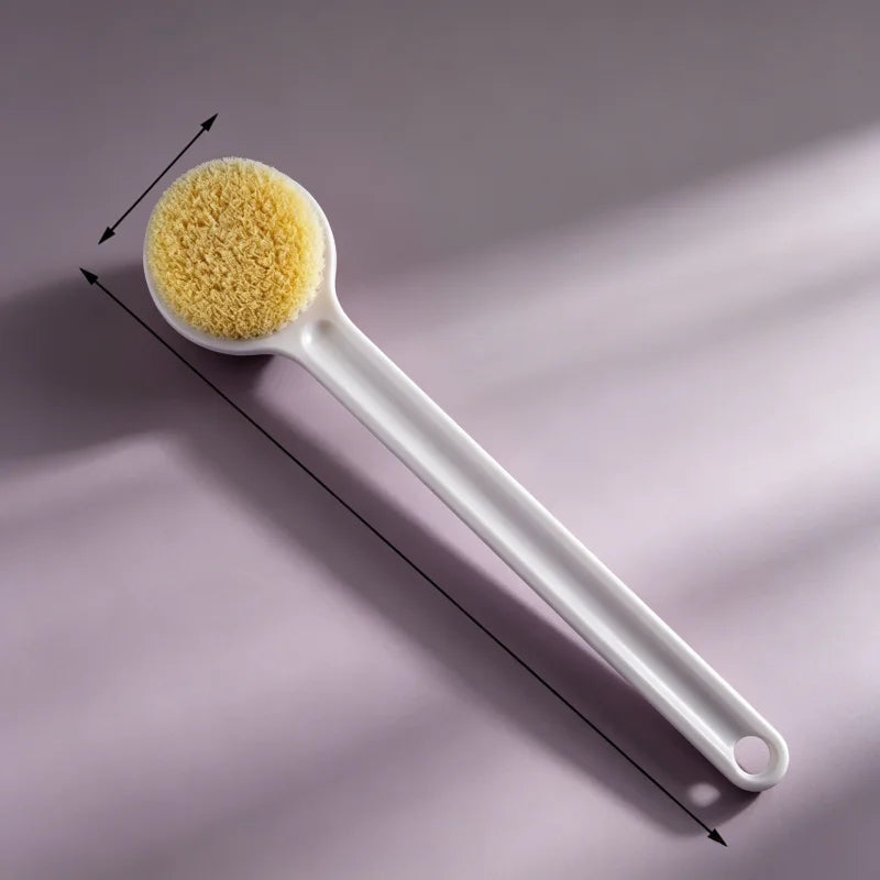 1/2Pcs Japanese Bath Brush Long Handle Soft Hair Bath Brush Back Rubbing Body Scrubbing Gods Rub