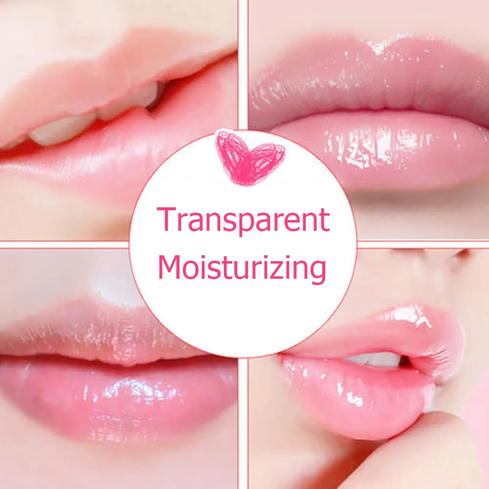 6Pcs Fruity Flavor Watery Glossy Lip Gloss Set Clear Lip Gel Hydrating Moisturizing Lip Gloss Women Lips Makeup