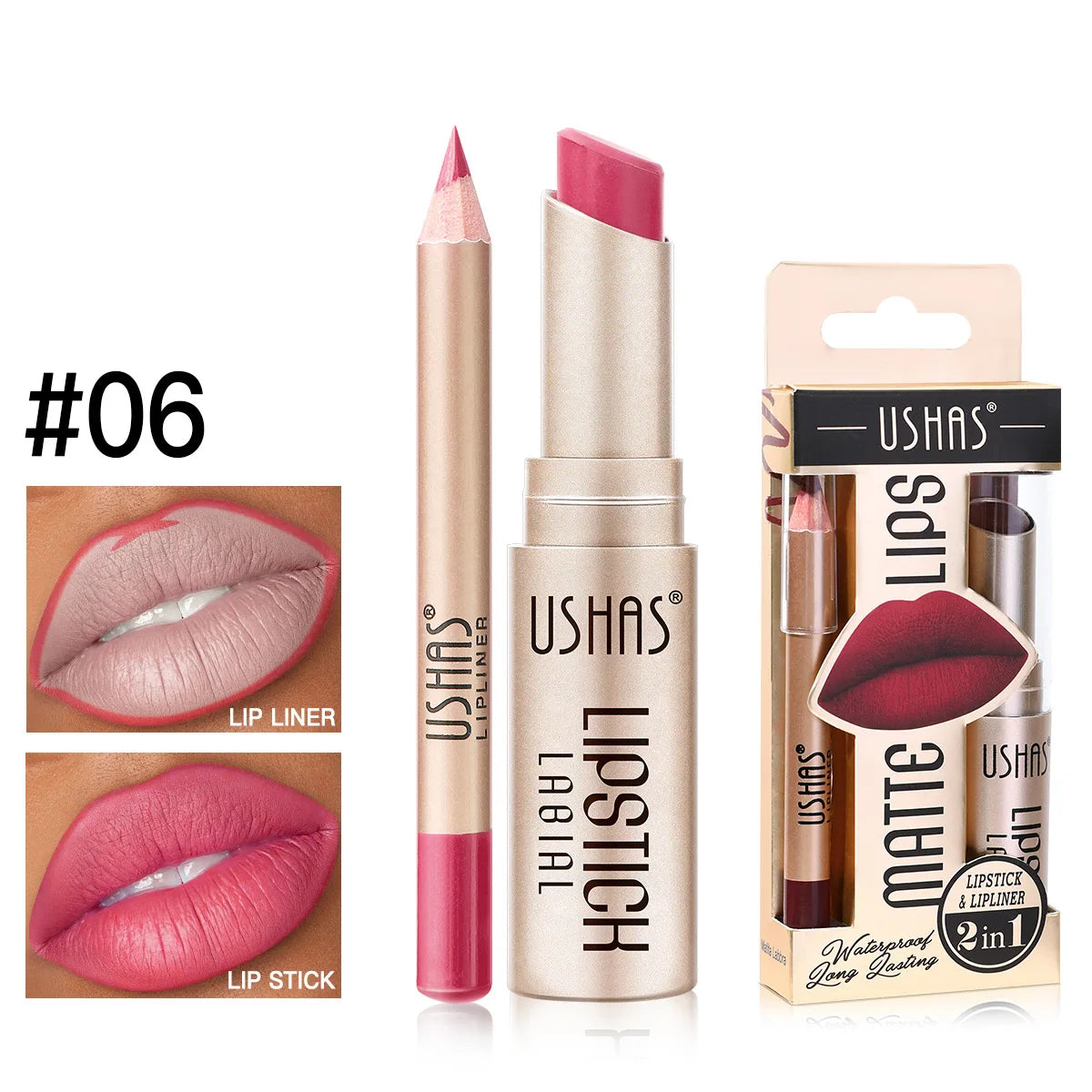 12 Color Matte Lipstick Set Long Lasting Nude Red Lipstick With Lipliner Not Dry Easy Coloring Lip Makeup Kit