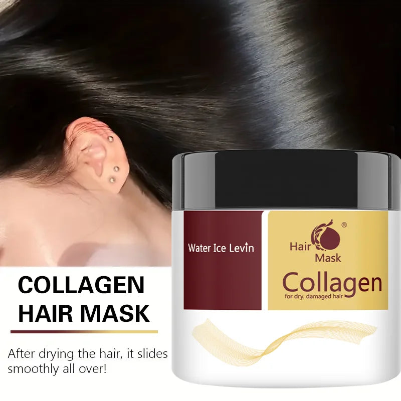 Collagen Hair Care Deep Repair Conditioning Argan Oil Hair Mask Essence Suitable for Dry and Damaged Hair