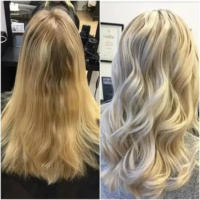 Color Fixing Hair Dye Shampoo to Cover Gray Hair Fade Yellow After Bleach Hair Shampoo Non-irritating Purple Shampoo for Blonde