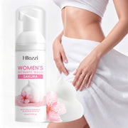 WOMEN'S INTIMATE WASH SAKURA，Deeply cleanses with rich foam, gently cares for skin, controls odor, and cleanses intimate areas.