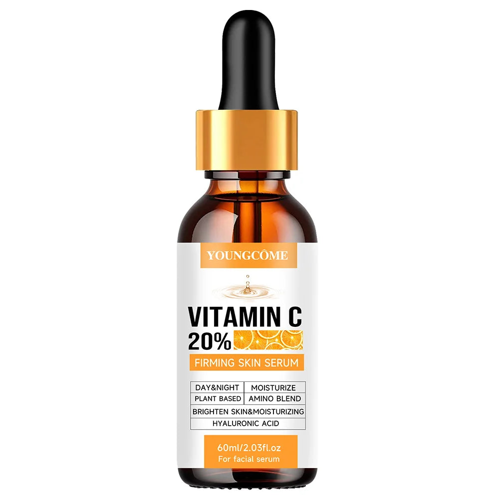 YOUNGCOME Premium 20% Vitamin C Serum For Face with Hyaluronic Acid, Retinol - Boost Skin Collagen, Anti Aging & Wrinkle Facial