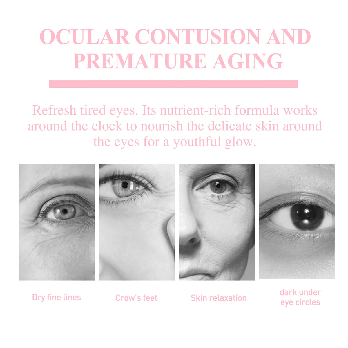 Retinol Eye Reversal Cream Stick,Mess Free&Hands Free Application,Retinol Anti Aging&Wrinkle Smoothing,Jojoba Oil Nourishing&Skin Identical,Hyaluronic Acid Plumping Hydratio&Brightens Dark Circles&Reduces Puffiness,Multi Use