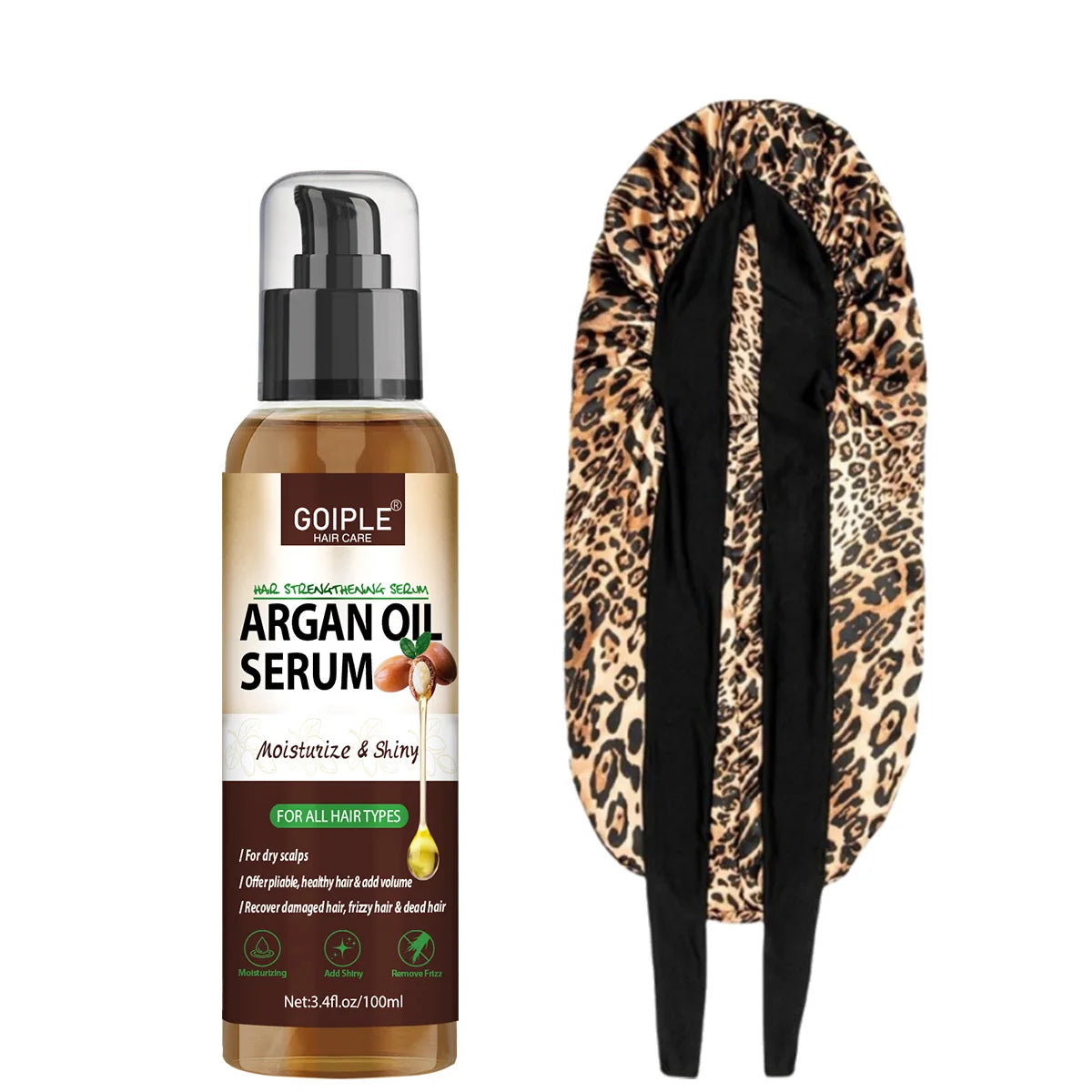 100ml Argan Oil Hair Serum Moisturizing Shiny Remove Frizz Conditioner Repair Damaged Hair and Restore Hairs Gloss Essential Oil