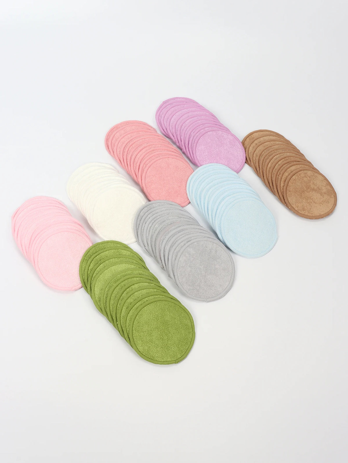 5/10/20 Pack Reusable Makeup Remover Pads Washable Face Cleansing Puff Cloth Clean Sponge Liquid Cream Tools Cosmetic Remover
