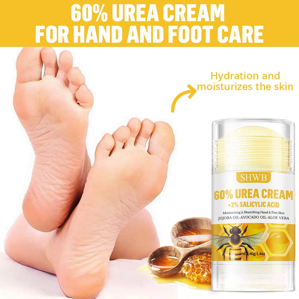 60% Urea Hand Foot Cream Repairs Dryness Cracks Gently Exfoliates Softens Skin Provides Super Moisturizing Hand Foot Care Cream