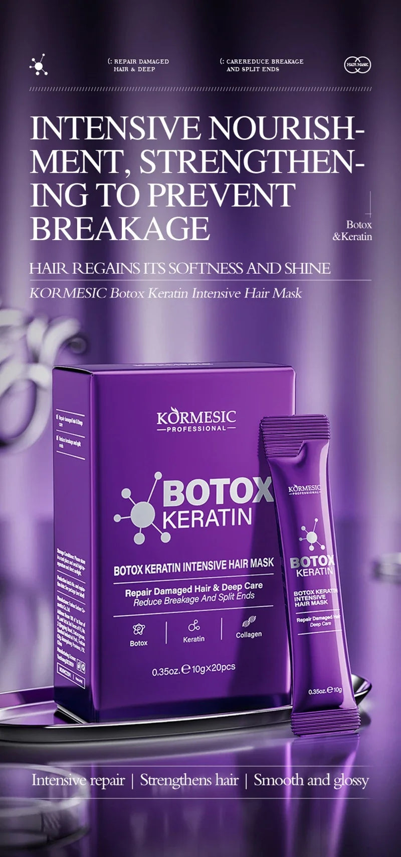 5 Seconds Repair Magical Keratin Hair Mask Damaged Frizzy Hair Soft Smooth Shiny Nutrition Deep Moisturize Hair Care Mask New