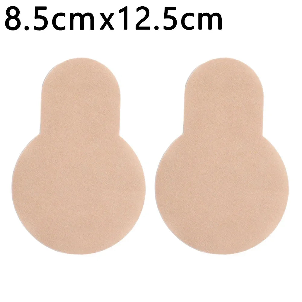 Convenient Lifting Chest Patch Adhesive Bra Pad Unstimulating Breast Sticker Anti Convex Point Nipple Cover Women Chest Paste