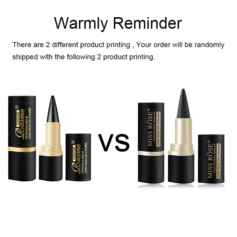 Creamy Texture Eyeliner, 1 Count /2 Counts Easy Coloring Sweat Proof High Pier Pencil, Daily Makeup Accessories for Women and Gi