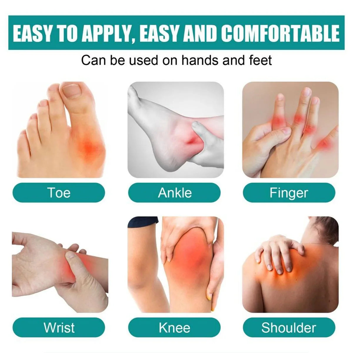 Hand and foot numbness health cream with a hint of ease and flexibility, causing redness, heat, and pain in the hands and feet
