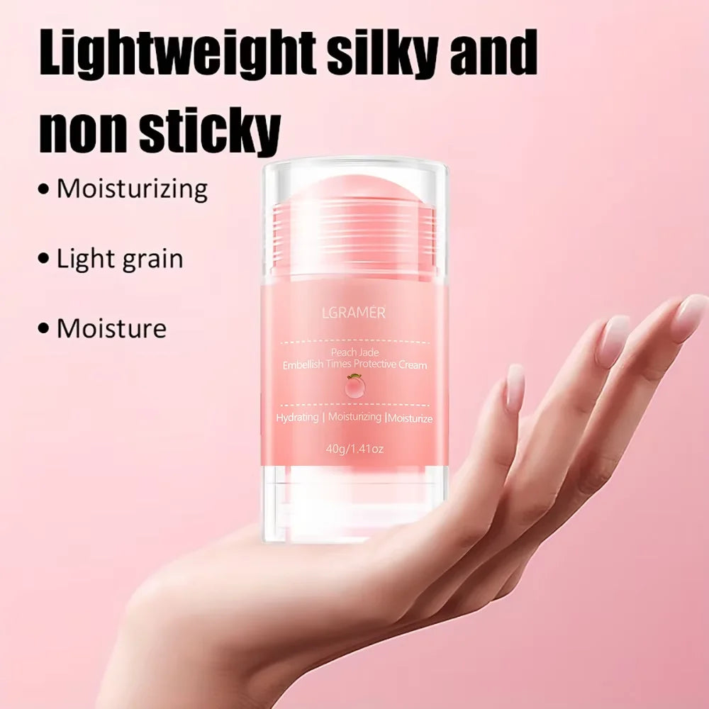 LGRAMER Peach Hand and Foot Cream Deeply Moisturizes and Nourishes the Skin of the Feet, Gentle and Non-Irritating / Anti-Crack