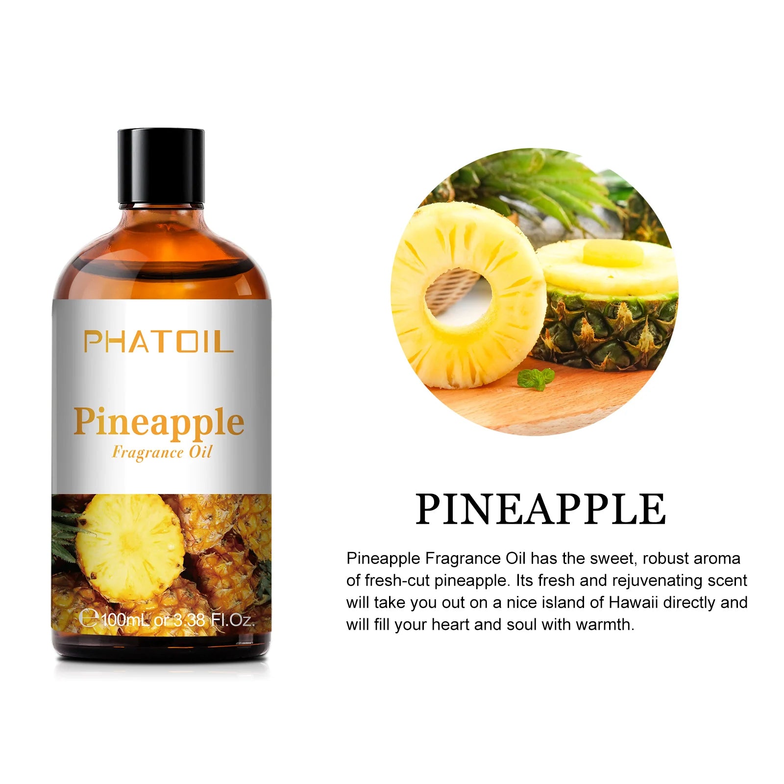 Phatoil 100ml Blueberry Fragrance Oils Coconut Vanilla Green Apple Mango Cranberry Strawberry Grape Guava Cherry Esssential Oils