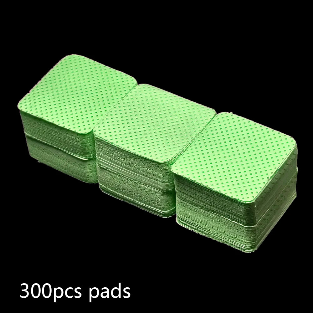 100/200/300Pcs Nail Wipe Cotton Pads Gel Nail Polish Acrylic Remover Lint Free Cotton Nail Wipes