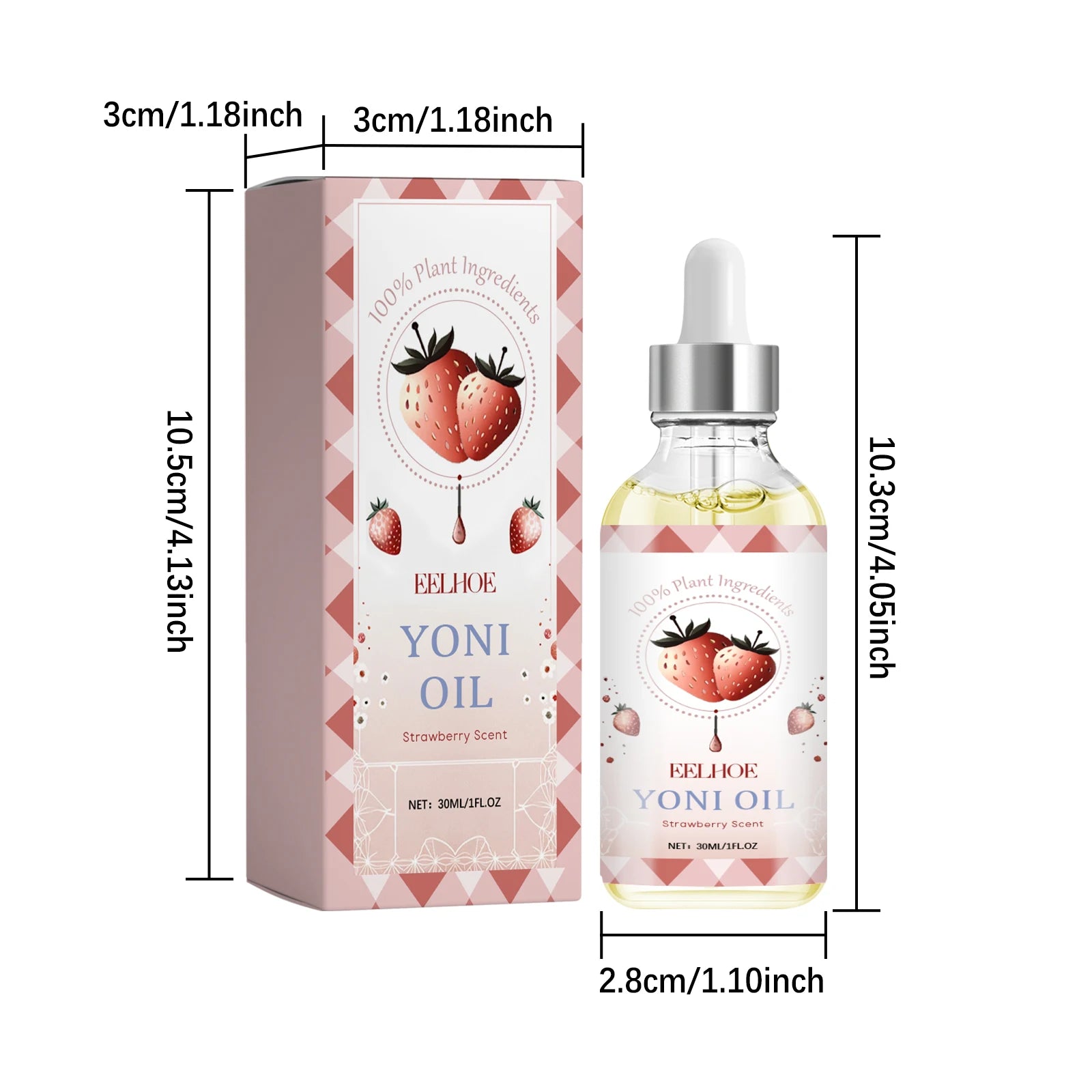Women's Intimate Essential Oil - Eliminates Odor and Itchiness, Cleanses the Body, Firms Skin, Gentle Care Essential Oil