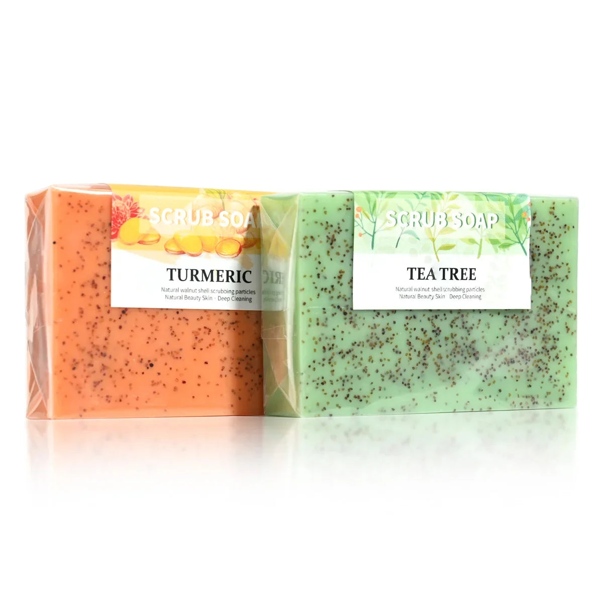M+100G Best-Selling Exfoliating and Anti-Acne Natural Handmade Whitening Cream Tea Tree Oil Bubble Soap