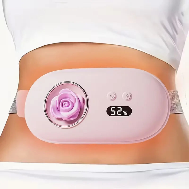 USB charging portable menstrual heating pad, menstrual abdominal and waist heating massage pad, electric heating waist belt