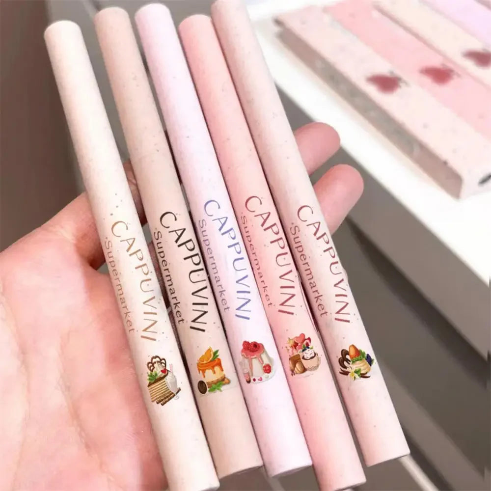 Nude Lip Liner Pencil, Smooth Outline Lip Shape, Waterproof Long-Lasting Matte Lipstick Pen Makeup for Natural Lips