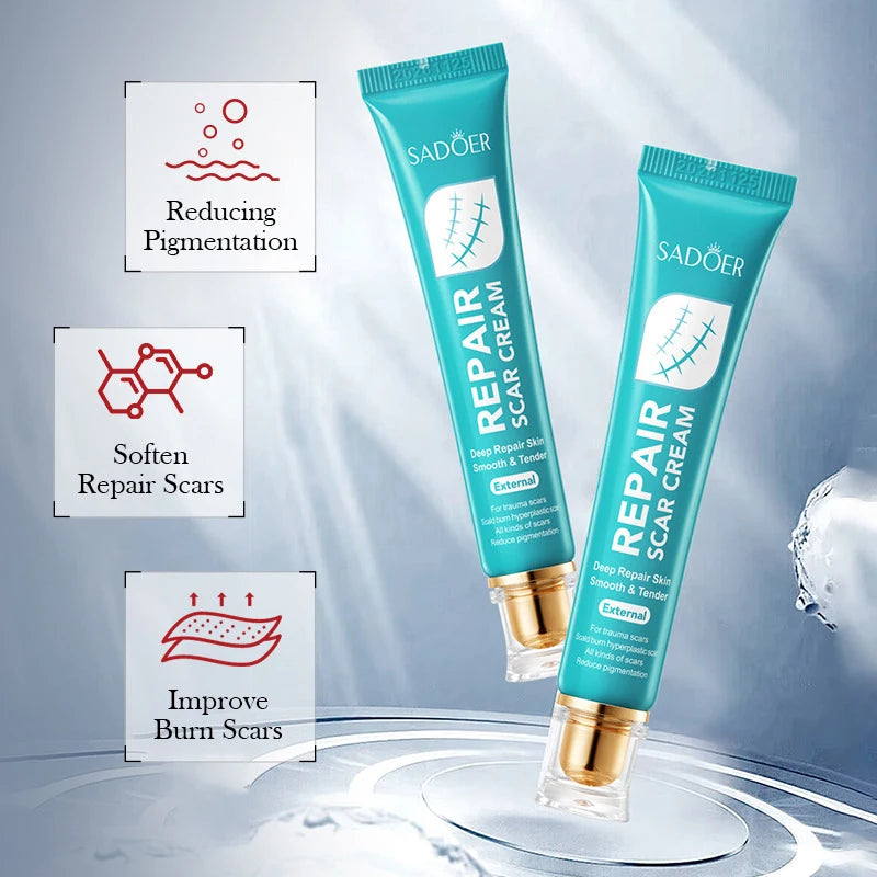 1/2/3PC Scar Repair Cream Fade-out Scald Scar Skin Wound Cream Moisturizing Rejuvenating Hydrating Repair Gel Skin Care Products