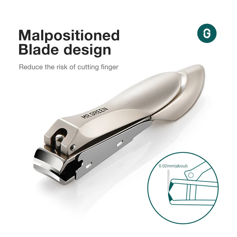 MR.GREEN Splash-Proof Nail Clippers Parent-Child Set, Specially Designed for Newborns and Toddlers