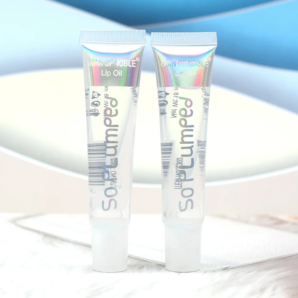 6Pcs Fruity Flavor Watery Glossy Lip Gloss Set Clear Lip Gel Hydrating Moisturizing Lip Gloss Women Lips Makeup