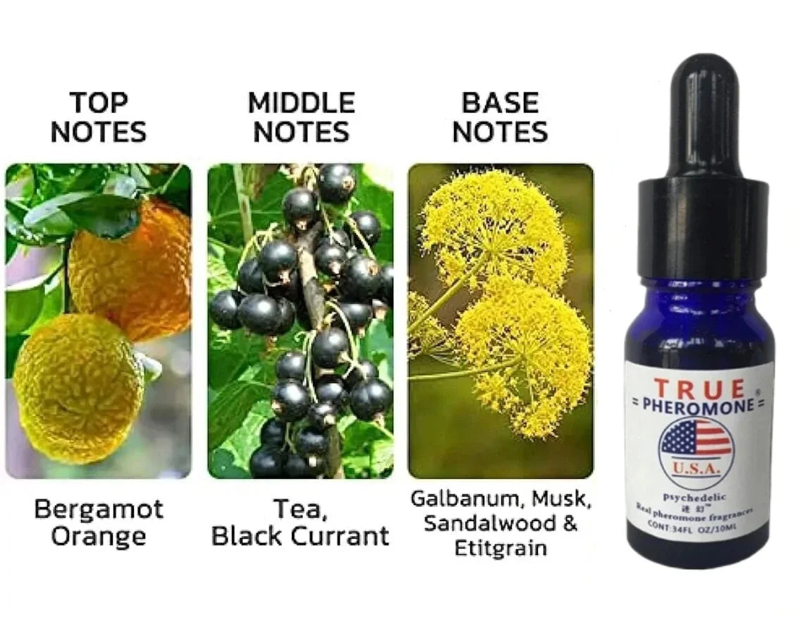 Pheromone Infused Essential Oil Long Lasting Androstenone Perfume Body Oil Sexually Stimulating Essential Men and Women  Use