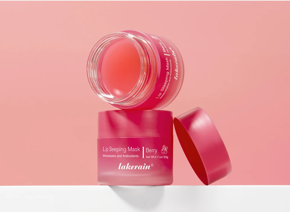 Moisturizing Sleeping Lip Mask Night Lips Care Maintenance Fades Lip Lines Relieves Lipitis Lip Care Products 20g