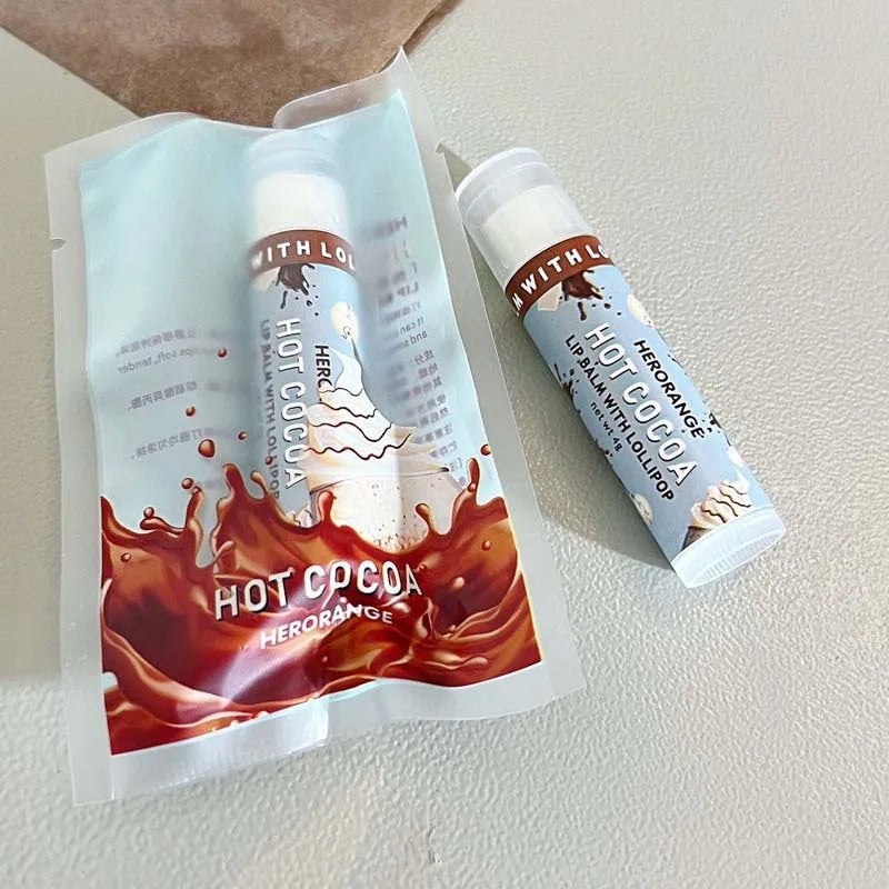 HERORANGE Various Fruit Moisturizing Lipstick Jelly Lighten Line Plump Lip Care Lip Tint Nude Lipstick Primer Colorless Lip Care