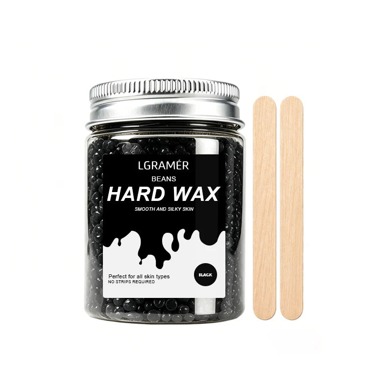 80g/380g Hard Wax Beans,Heating Hard Waxing Painless Hair Removal,Depilatory Wax Beads For Leg Armpit Full Body,Non-irritating