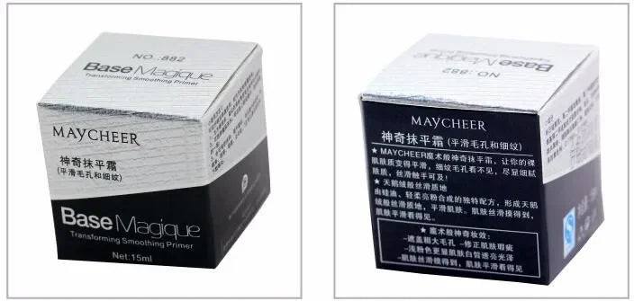 15ml Smoothing Cream Foundation Cream Fade Wrinkles Moisturizing Hydrating Invisible Pores Facial Primer Makeup Cosmetics Tools
