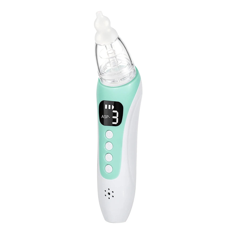 2026 New Electric Pattern Baby Nasal Aspirator Rechargeable  Newborn Nasal Cleaner Suck Out Nasal Mucus Prevent  Congestion