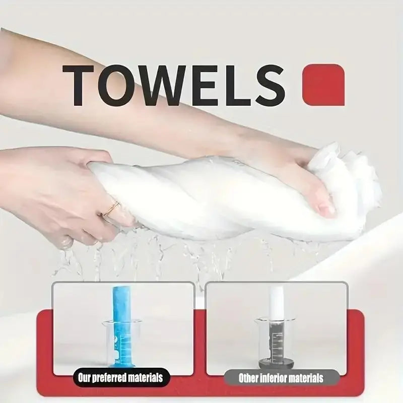 Thick Cotton One-time Compressed Towel Washcloth Portable Face Towel for Travel Independent Packing Bath Towel Clean Face
