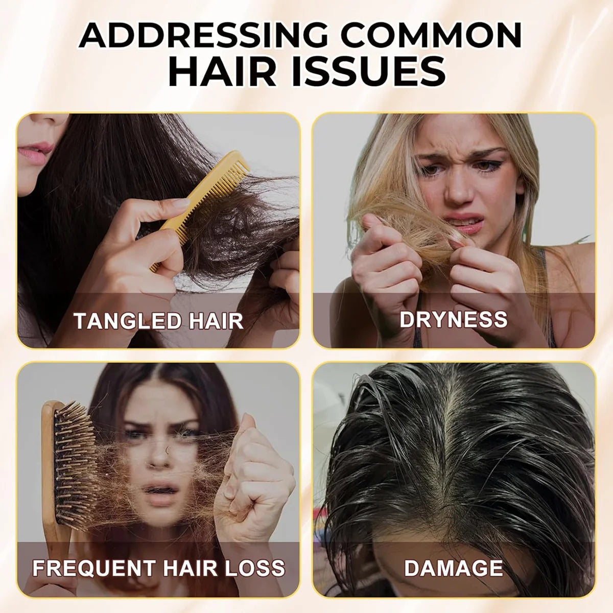 Magical Hair Mask, Contains Collagen and Keratin - Deep Coconut Oil Hair Care - Powerful Moisturizing and Hydrating - Repairs Fine, Sparse, Fragile, Dry, and Damaged Hair