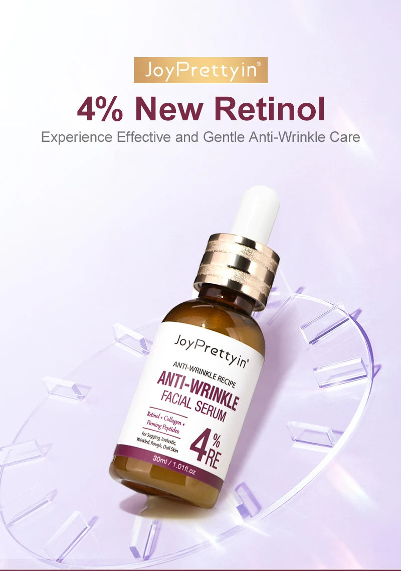 Anti-Wrinkle Retinol Face Serum Collagen Anti-Aging Lifting Firming Hyaluronic Acid Facial Serum Skin Care 30ml