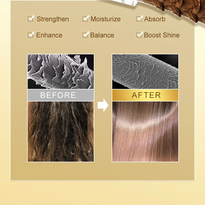 PURC Smoothing Argan Oil Hair Care Nourishing Soft Repair Damaged Frizz Hair Serum Scalp Treatment Hair Care Products