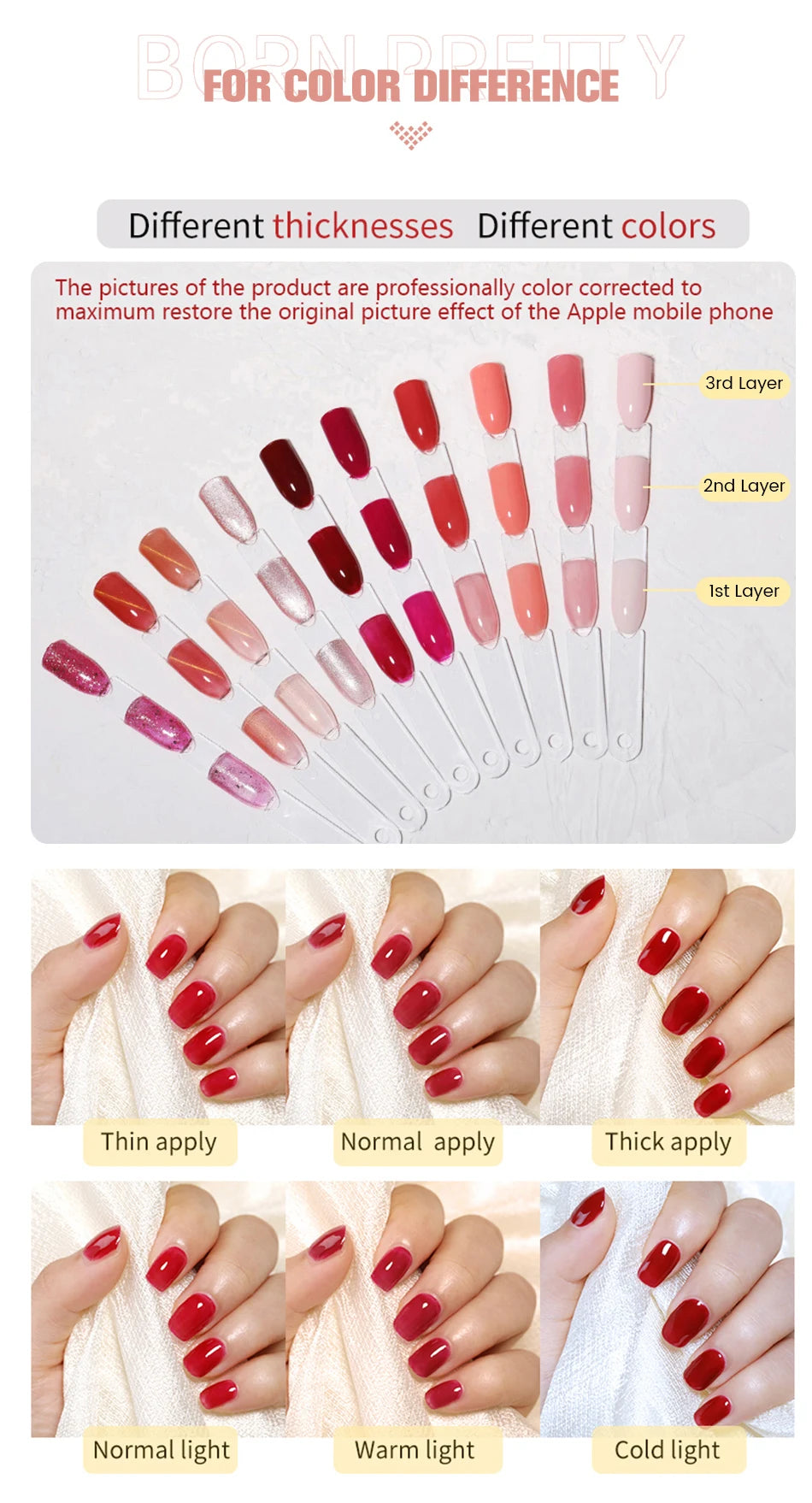 BORN PRETTY 83 Colors 10ml Jelly Nude Gel Nail Polish Autumn Amber Semi Transparent Manicure Soak off UV LED Nails Gel Varnish
