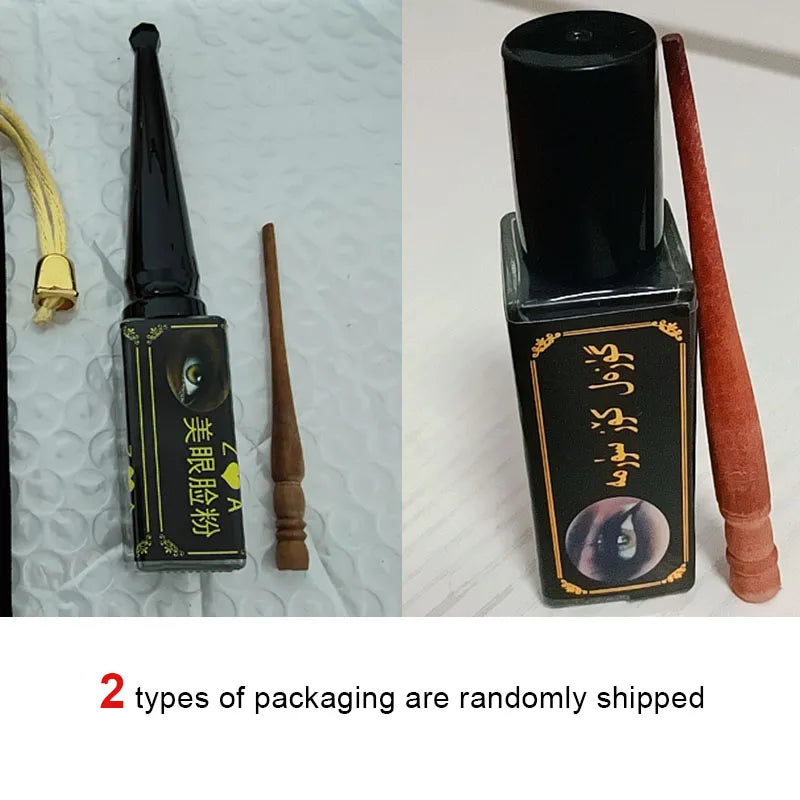 Original Black Ithmid Surma Kohl Powder 1 bottle kajal Eyeliner Stick Natural Eye Tradition Makeup Tools For Men And Women
