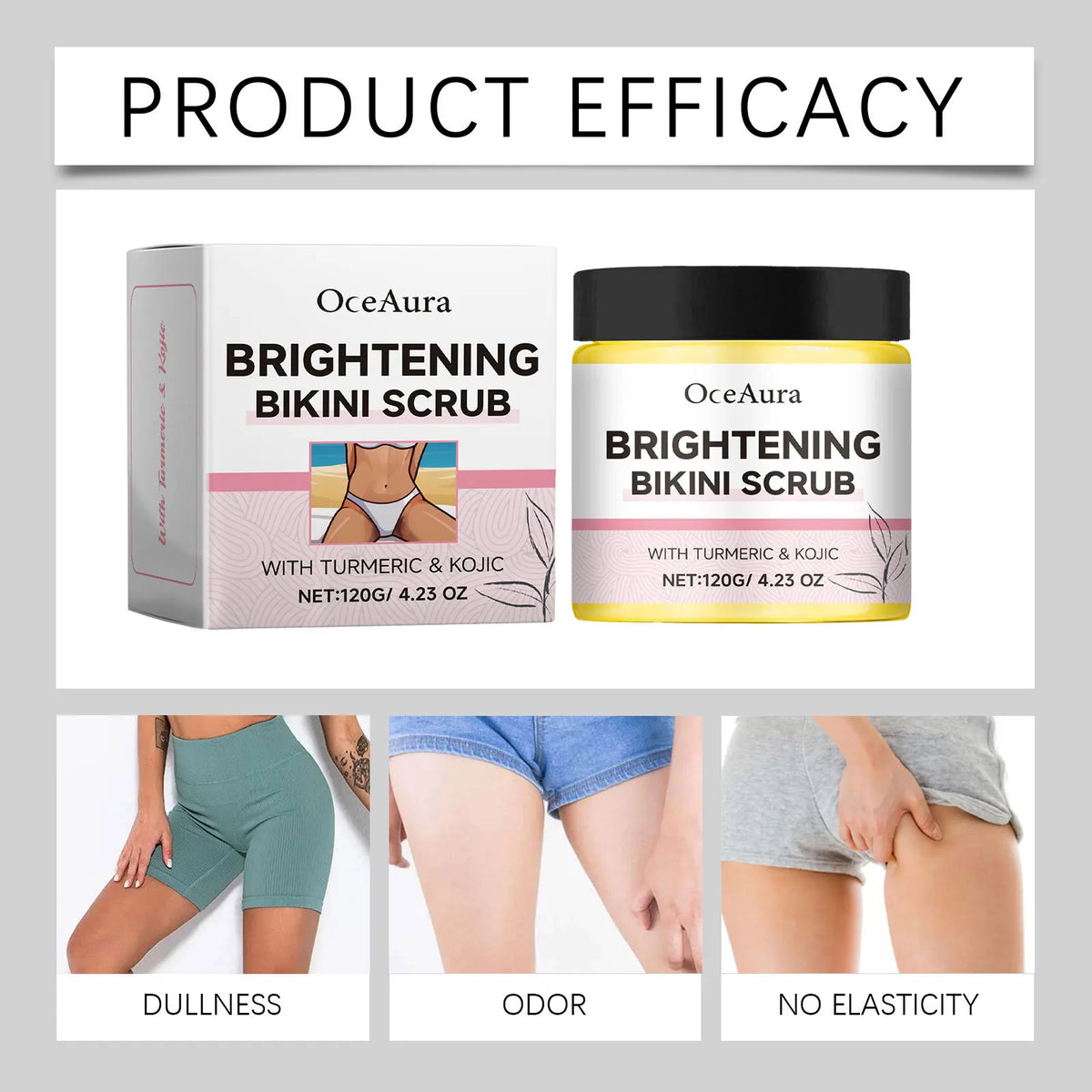 Vitamin Body Brighten Scrub Deep Cleansing Underarm Removes Dirt Improve Bleaching Exfoliate Dead Skin Private Parts Care Scrubs