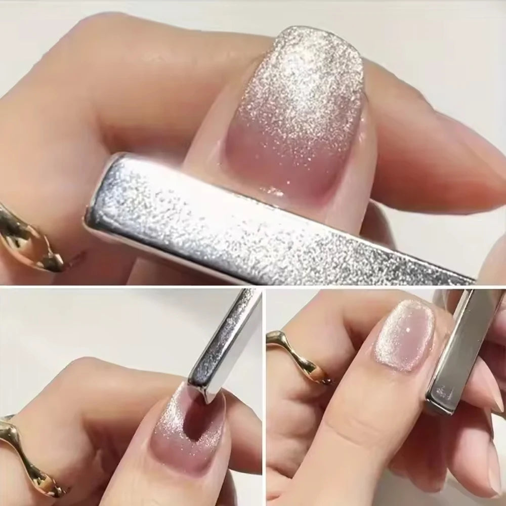 1Pcs/5Pcs Nail Art Magnetic Pen 3D Cat Eye Painting Nails Art Design Dual-Ended Magnet Wand Gel Polish Magic for Manicure