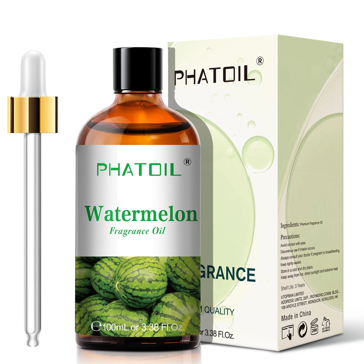 Phatoil 100ml Blueberry Fragrance Oils Coconut Vanilla Green Apple Mango Cranberry Strawberry Grape Guava Cherry Esssential Oils