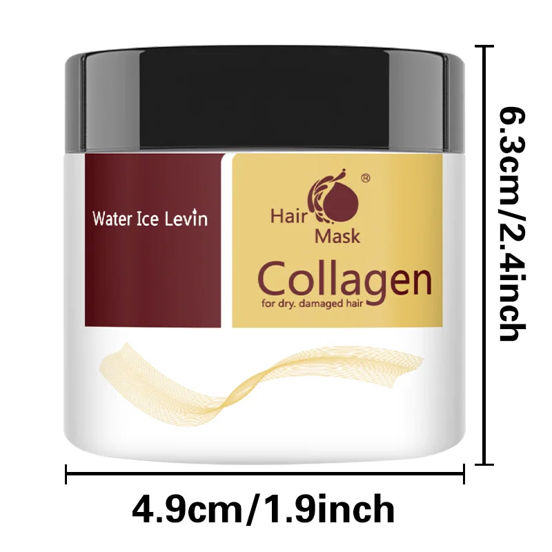 Collagen Hair Care Deep Repair Conditioning Argan Oil Hair Mask Essence Suitable for Dry and Damaged Hair